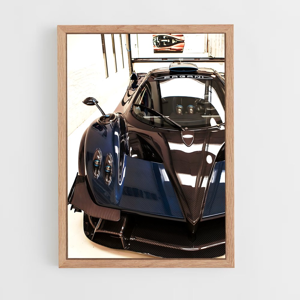 Poster Garage Zonda – affiche Pagani (vue 4)